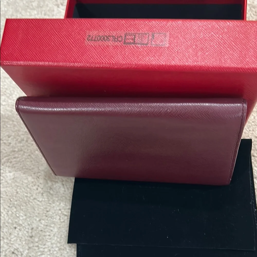 Cartier Must de Cartier Folding Wallet Bordeaux - Picture 9 of 10